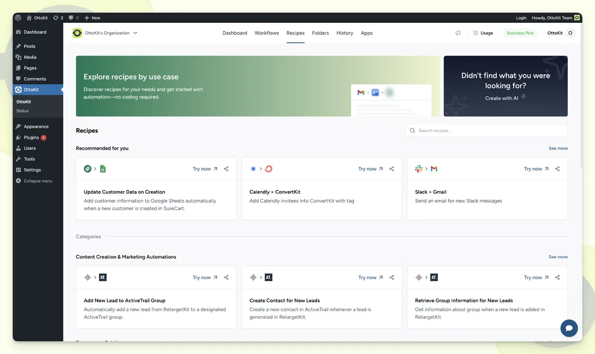 OttoKit: All-in-One Automation Platform ekran görüntüsü 3