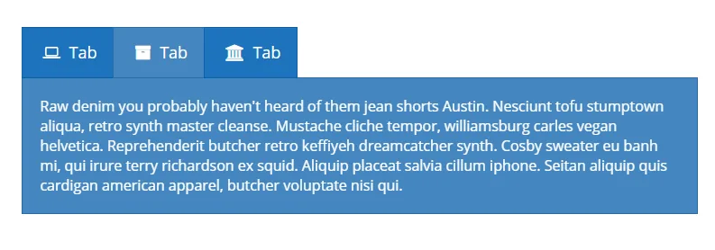 Tabs Responsive – With WooCommerce Product Tabs Extension ekran görüntüsü 2