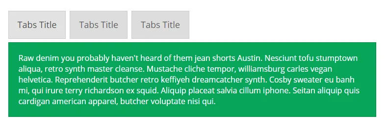 Tabs Responsive – With WooCommerce Product Tabs Extension ekran görüntüsü 3