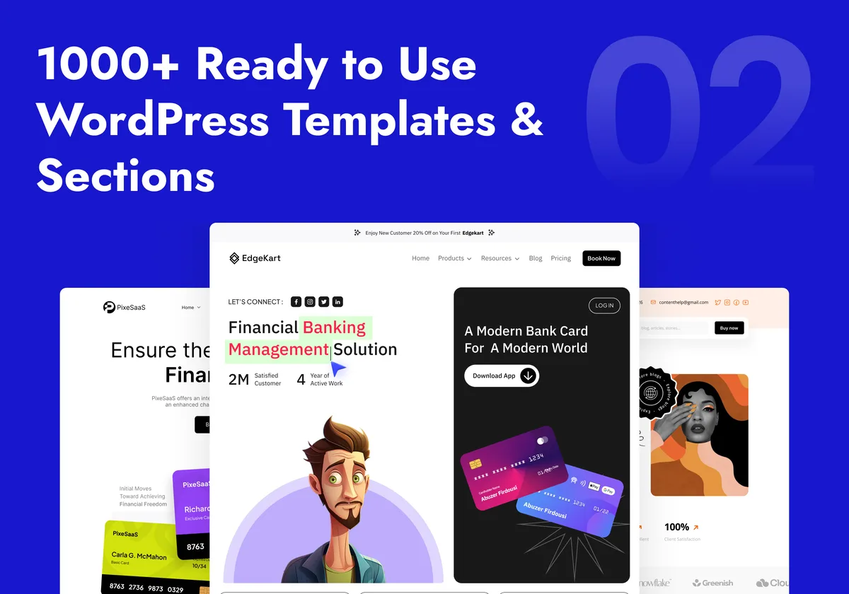 Nexter Blocks – Gutenberg Blocks, Page Builder & AI Website Builder ekran görüntüsü 2