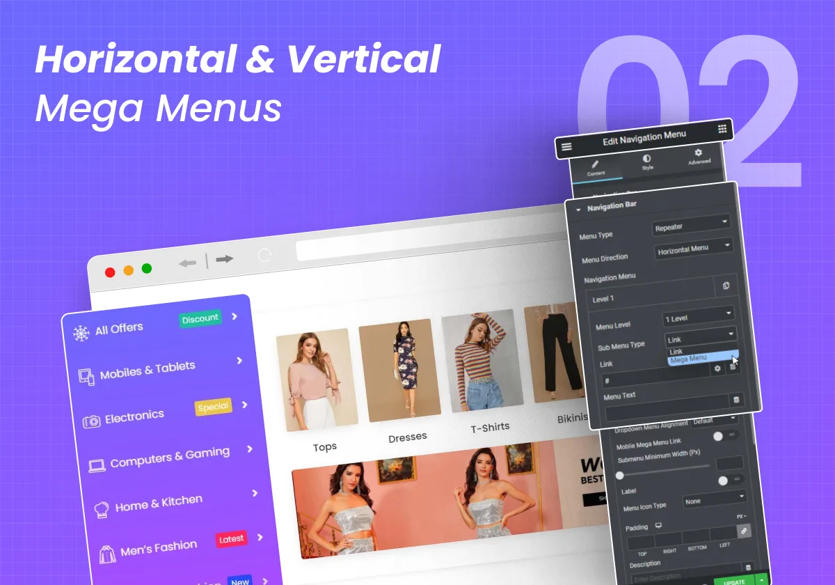 The Plus Addons for Elementor – Addons for Elementor, Page Templates, Widgets, Mega Menu, WooCommerce ekran görüntüsü 2