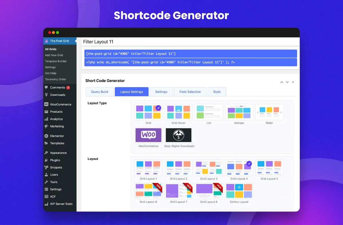 The Post Grid – Shortcode, Gutenberg Blocks and Elementor Addon for Post Grid ekran görüntüsü 3