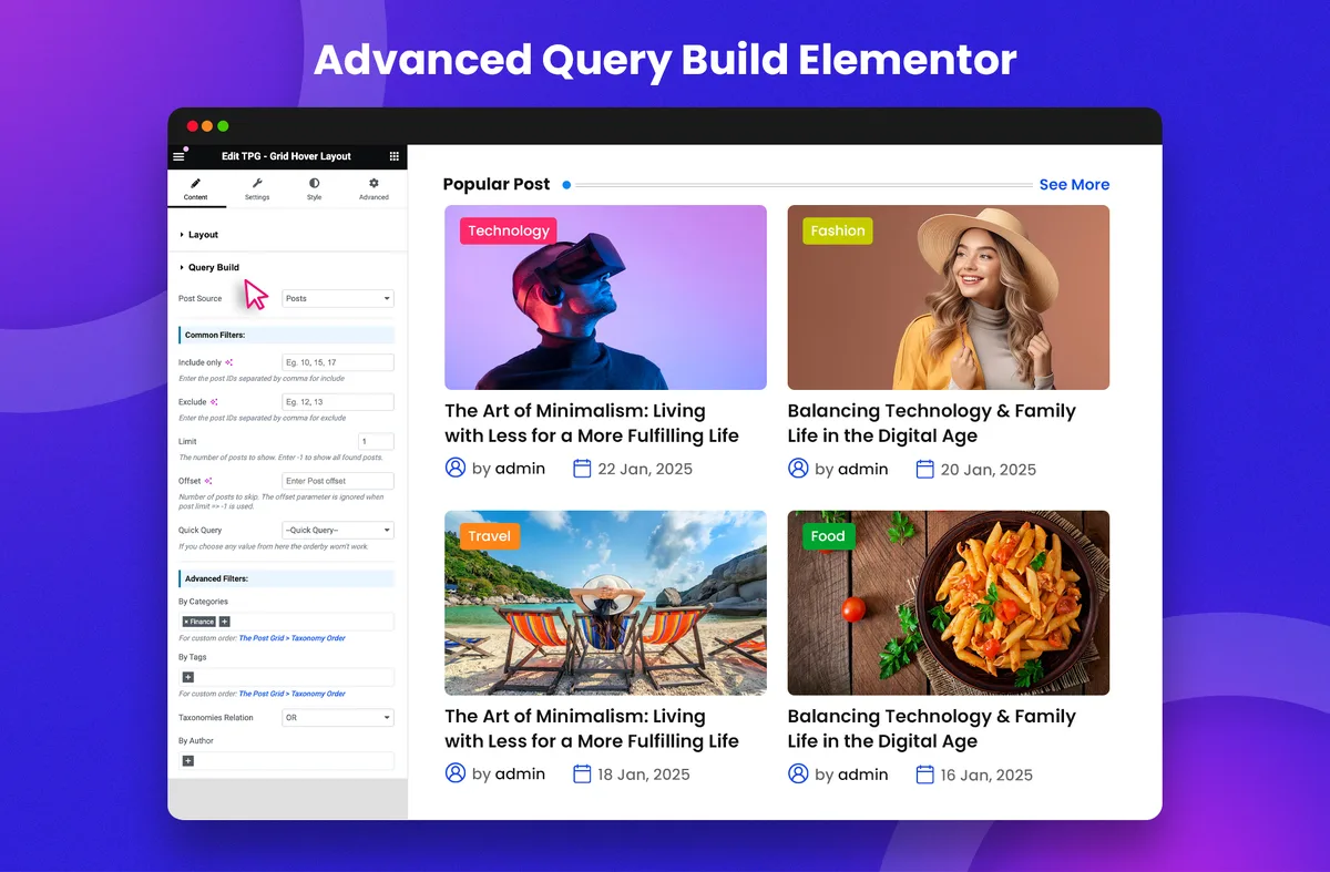 The Post Grid – Shortcode, Gutenberg Blocks and Elementor Addon for Post Grid ekran görüntüsü 4
