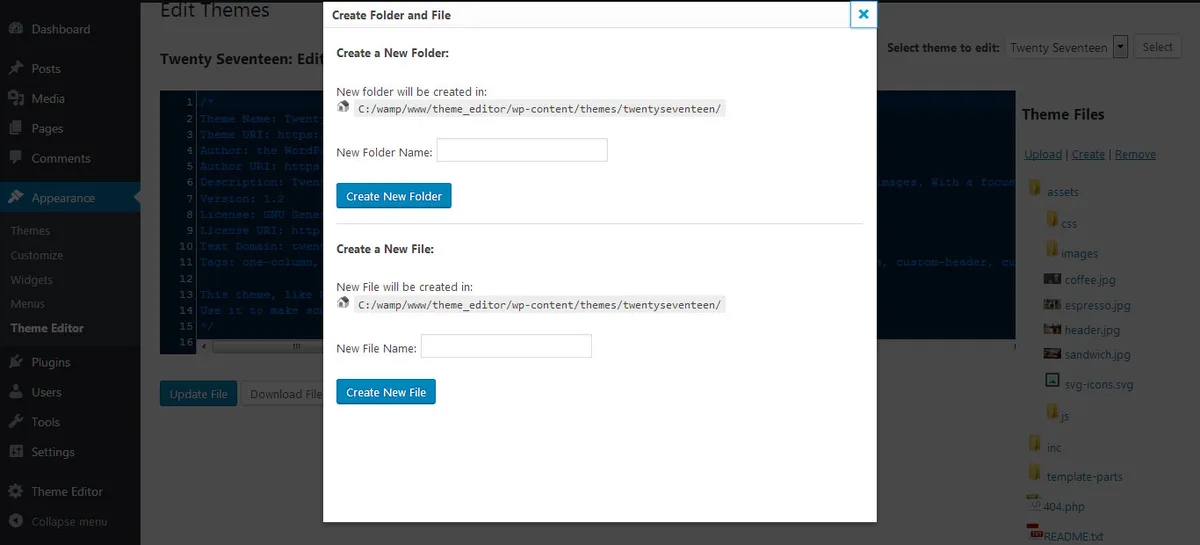 Theme Editor ekran görüntüsü 4