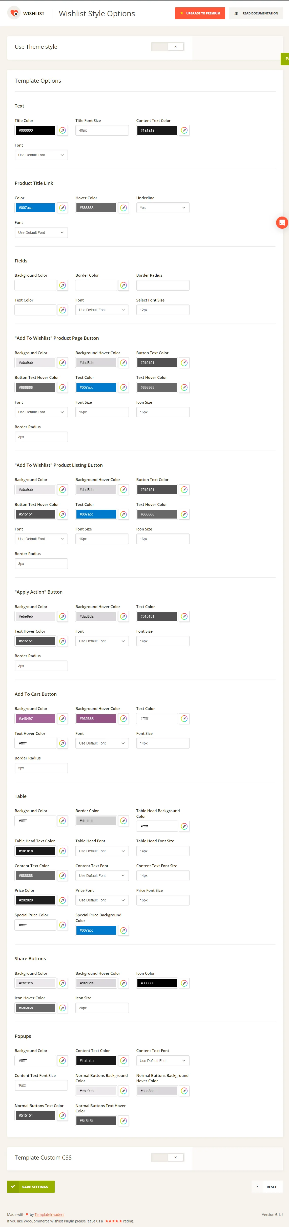 TI WooCommerce Wishlist ekran görüntüsü 2