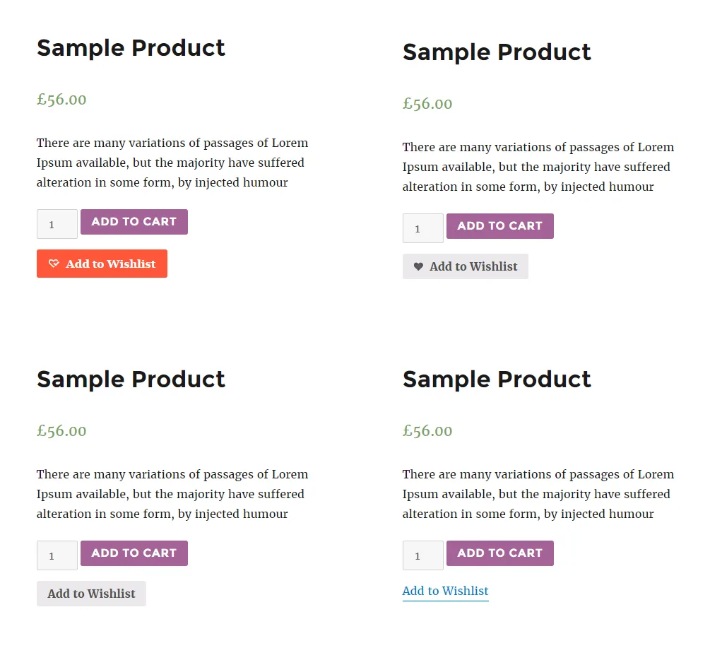 TI WooCommerce Wishlist ekran görüntüsü 3