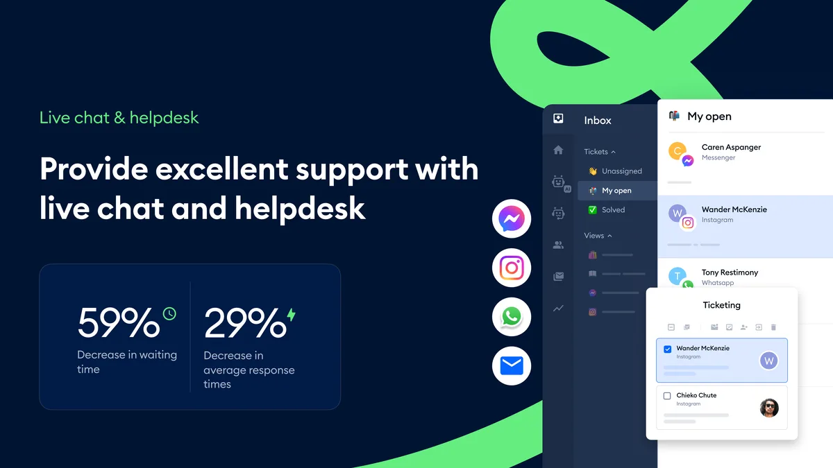Tidio – Live Chat & AI Chatbots ekran görüntüsü 2
