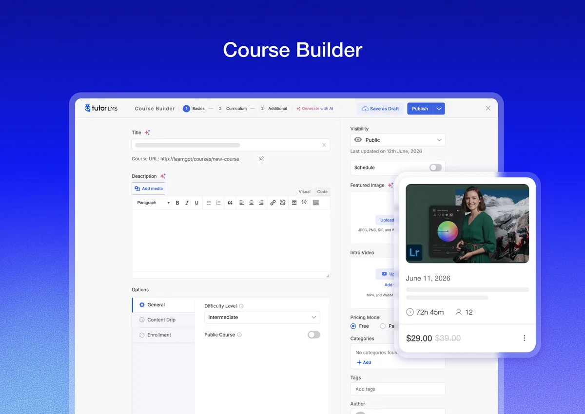 Tutor LMS – eLearning and online course solution ekran görüntüsü 4