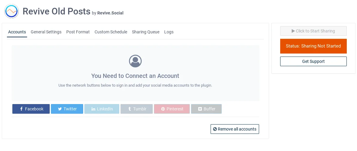 Revive Social – Social Media Auto Post and Scheduling Automation Plugin ekran görüntüsü 1