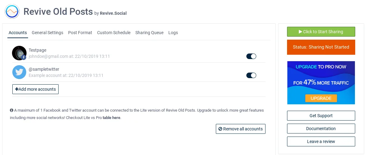 Revive Social – Social Media Auto Post and Scheduling Automation Plugin ekran görüntüsü 3
