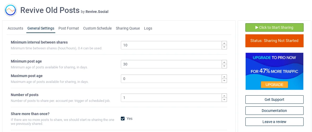Revive Social – Social Media Auto Post and Scheduling Automation Plugin ekran görüntüsü 4