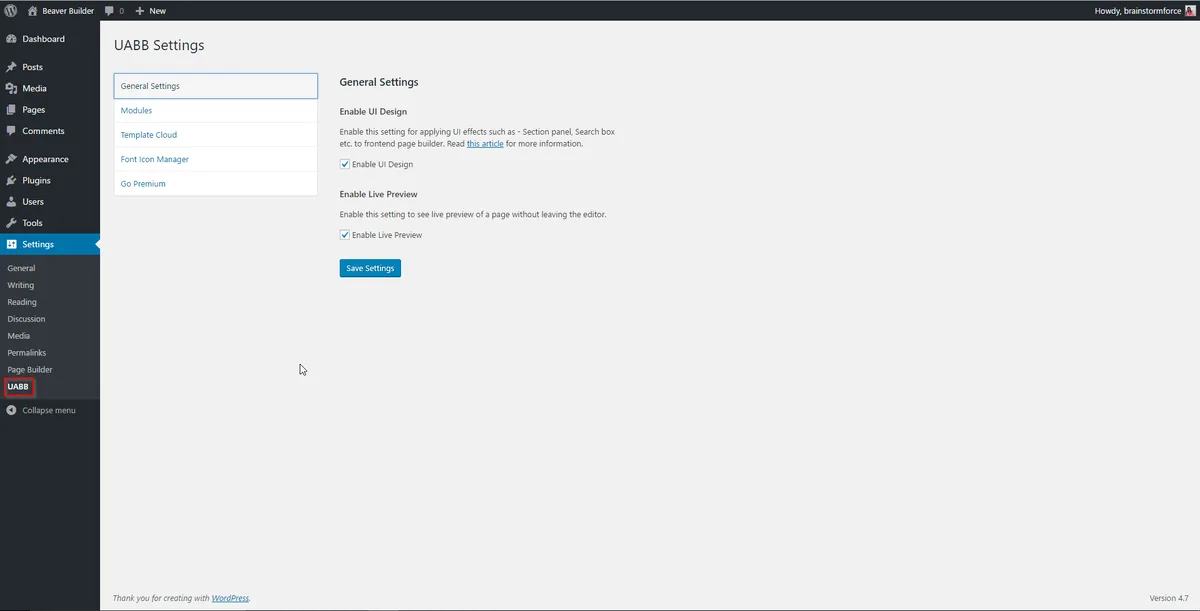 Ultimate Addons for Beaver Builder – Lite ekran görüntüsü 1