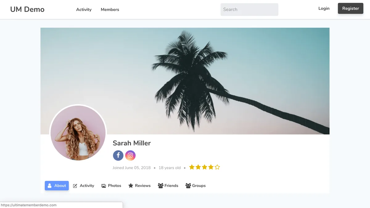 Ultimate Member – User Profile, Registration, Login, Member Directory, Content Restriction & Membership Plugin ekran görüntüsü 1