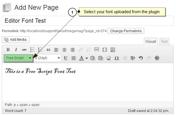 Use Any Font | Custom Font Uploader ekran görüntüsü 3
