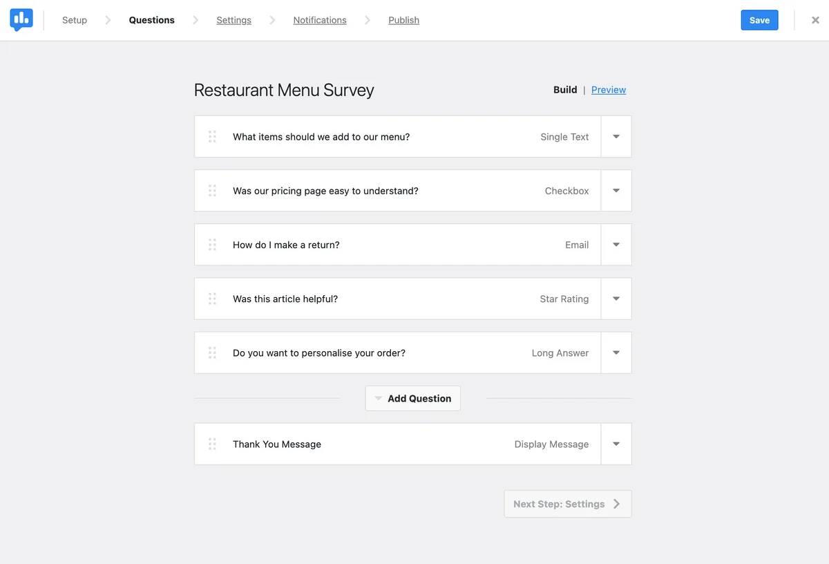 UserFeedback – Create Interactive Feedback Form, User Surveys, and Polls in Seconds ekran görüntüsü 3