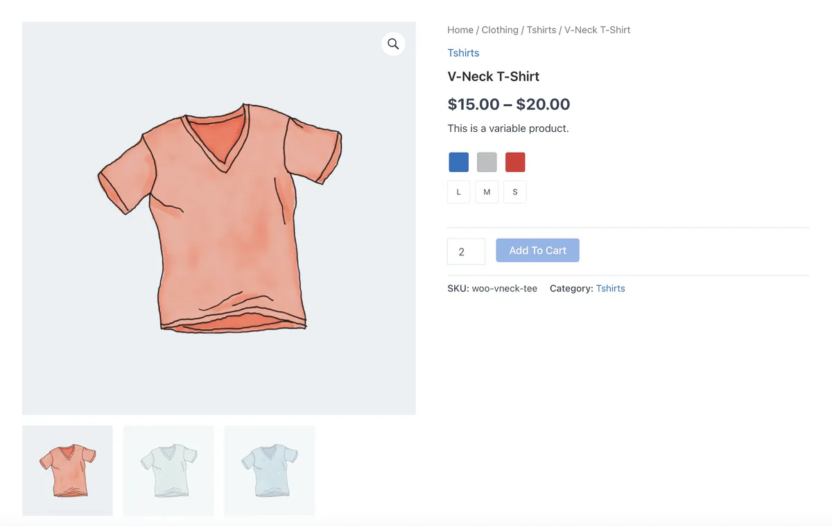 Variation Swatches for WooCommerce – Color, Image & Size Swatches ekran görüntüsü 1