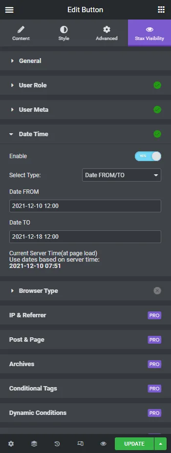 Visibility Logic for Elementor ekran görüntüsü 4