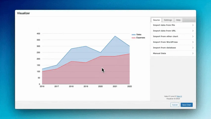 Visualizer – Tables & Charts Manager with Built-in AI Generator ekran görüntüsü 4