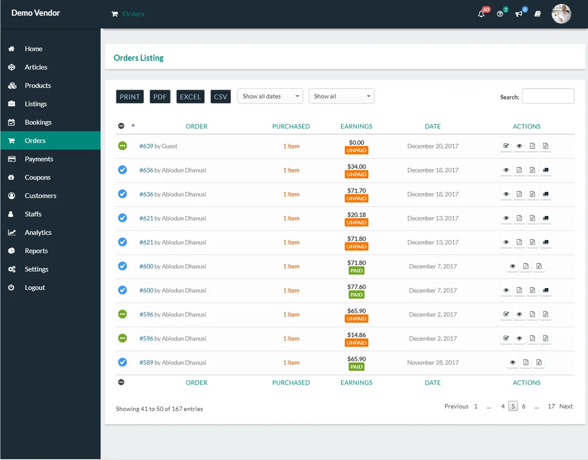 WCFM – Frontend Manager for WooCommerce ekran görüntüsü 3