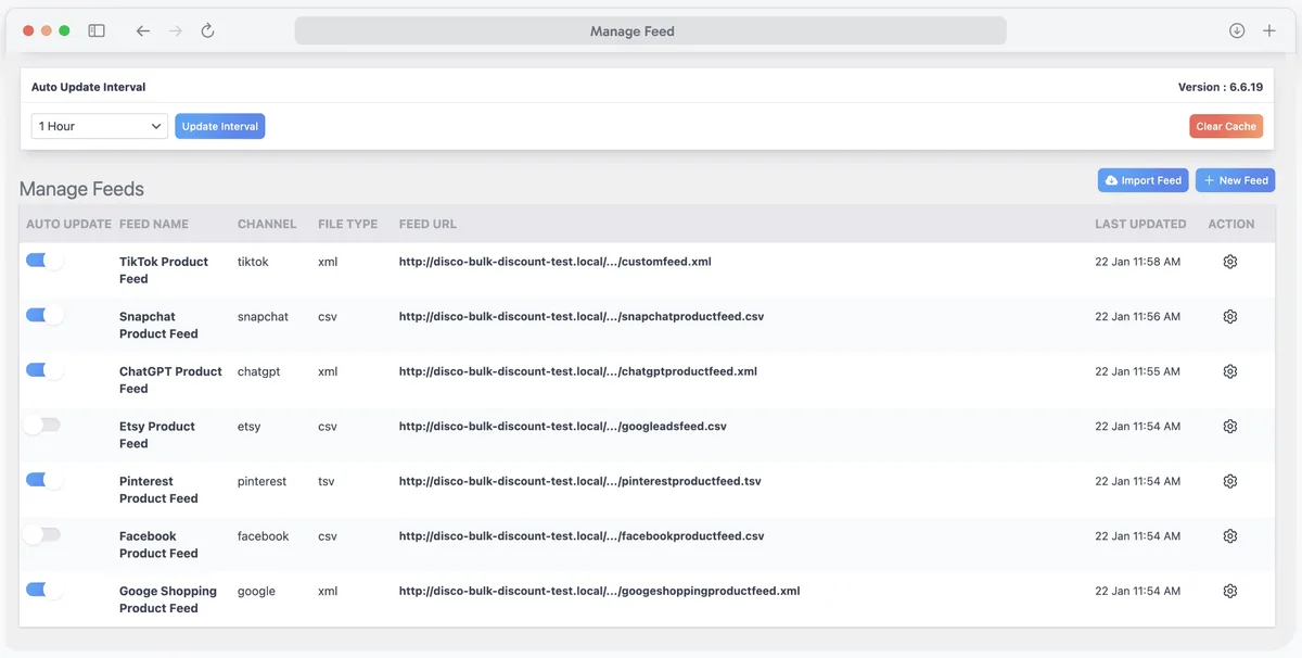 Product Feed Manager for WooCommerce – CTX Feed – Support 220+ Shopping & Social Channels ekran görüntüsü 2