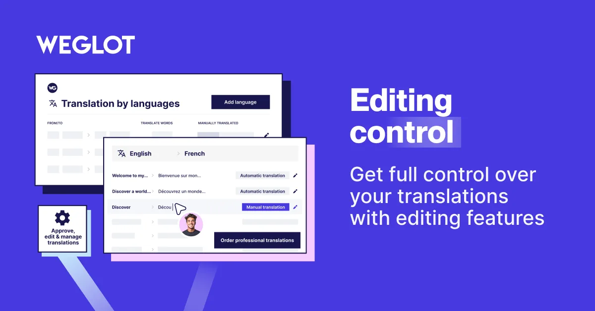 Translate WordPress with Weglot – Multilingual AI Translation ekran görüntüsü 3