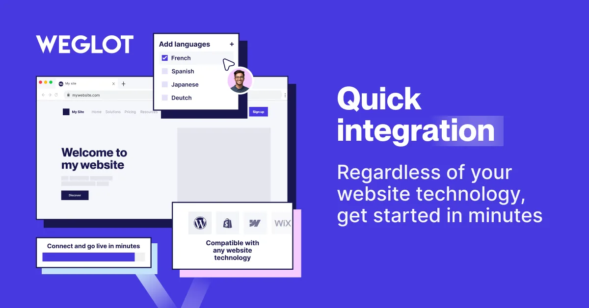 Translate WordPress with Weglot – Multilingual AI Translation ekran görüntüsü 4