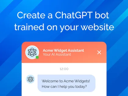 Chat Button & Custom ChatGPT-Powered Bot by GetButton.io ekran görüntüsü 4