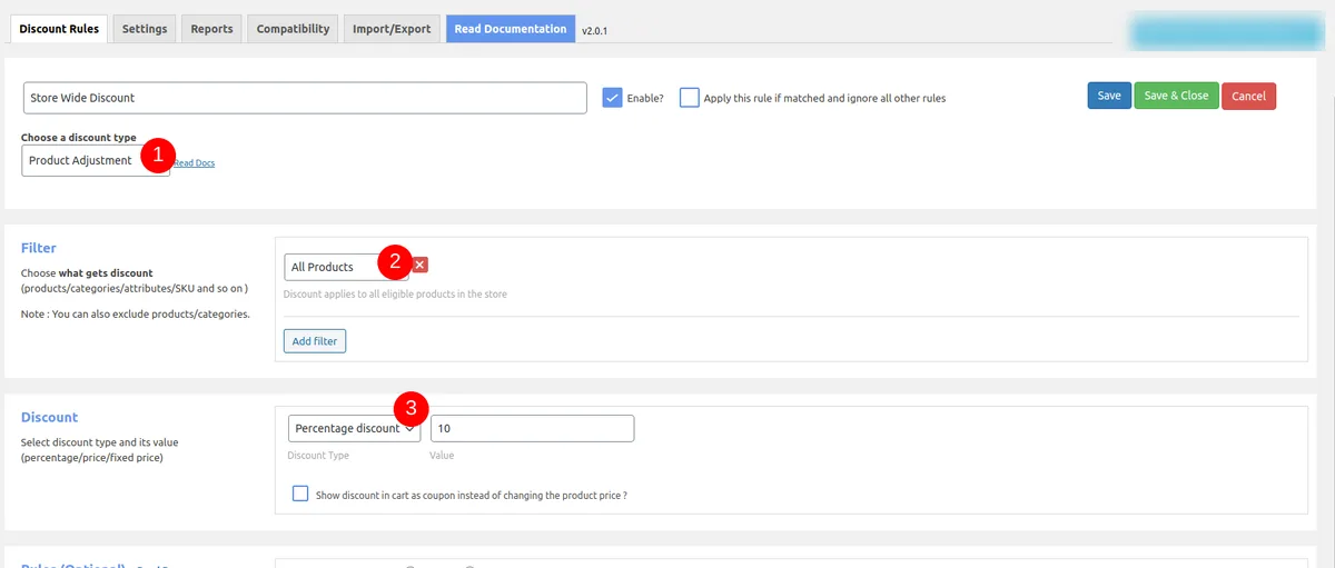 Discount Rules for WooCommerce ekran görüntüsü 2