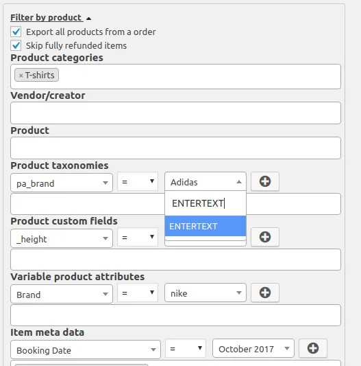 Advanced Order Export For WooCommerce ekran görüntüsü 2