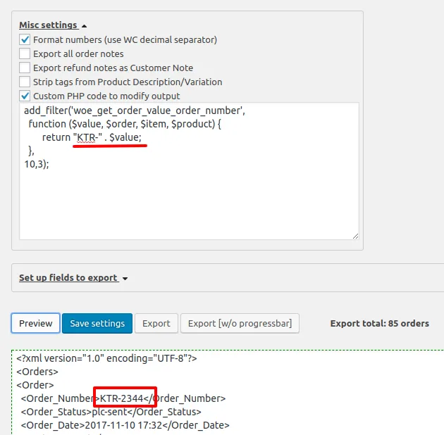 Advanced Order Export For WooCommerce ekran görüntüsü 4