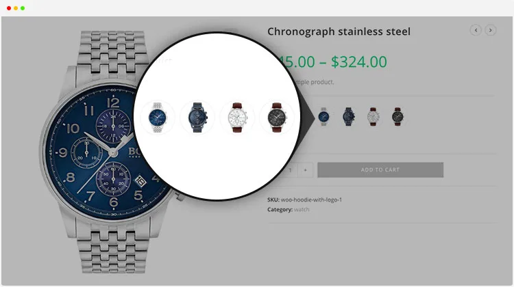 Variation Swatches for WooCommerce ekran görüntüsü 2