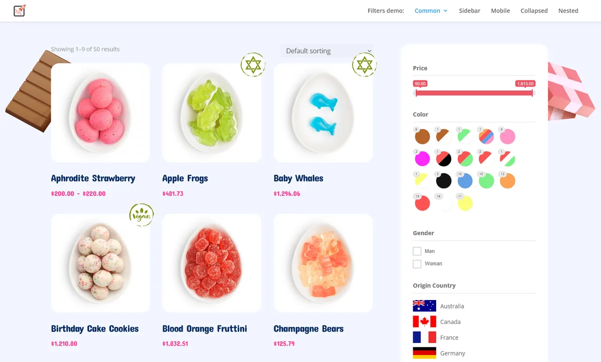 Advanced AJAX Product Filters ekran görüntüsü 2