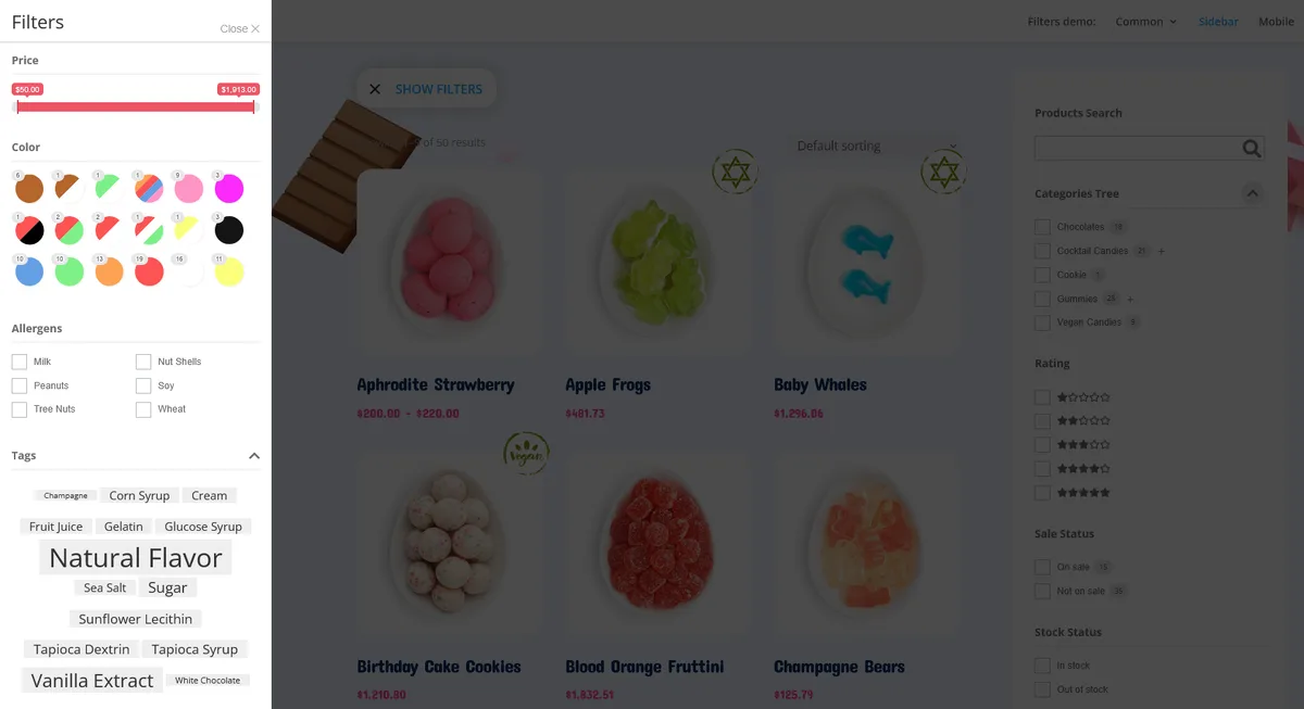 Advanced AJAX Product Filters ekran görüntüsü 4