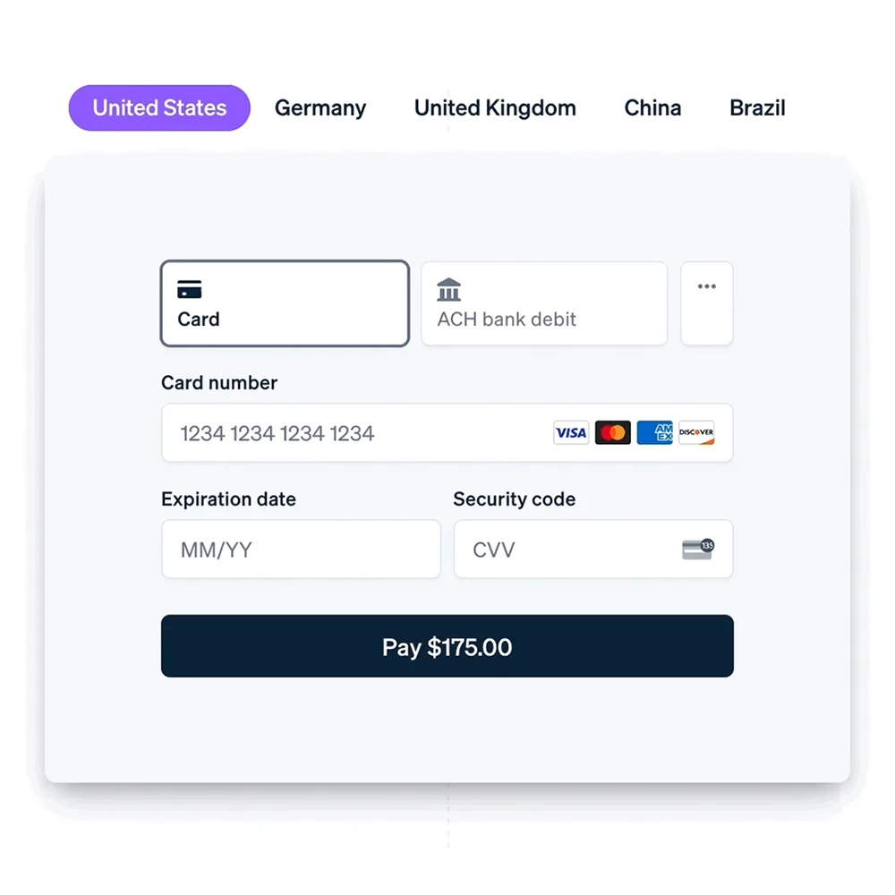 WooCommerce Stripe Payment Gateway ekran görüntüsü 1