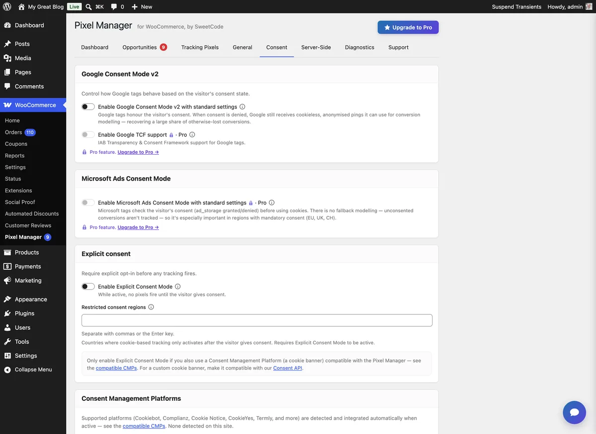 Pixel Manager for WooCommerce – Conversion Tracking, Google Ads, GA4, TikTok, Dynamic Remarketing ekran görüntüsü 4