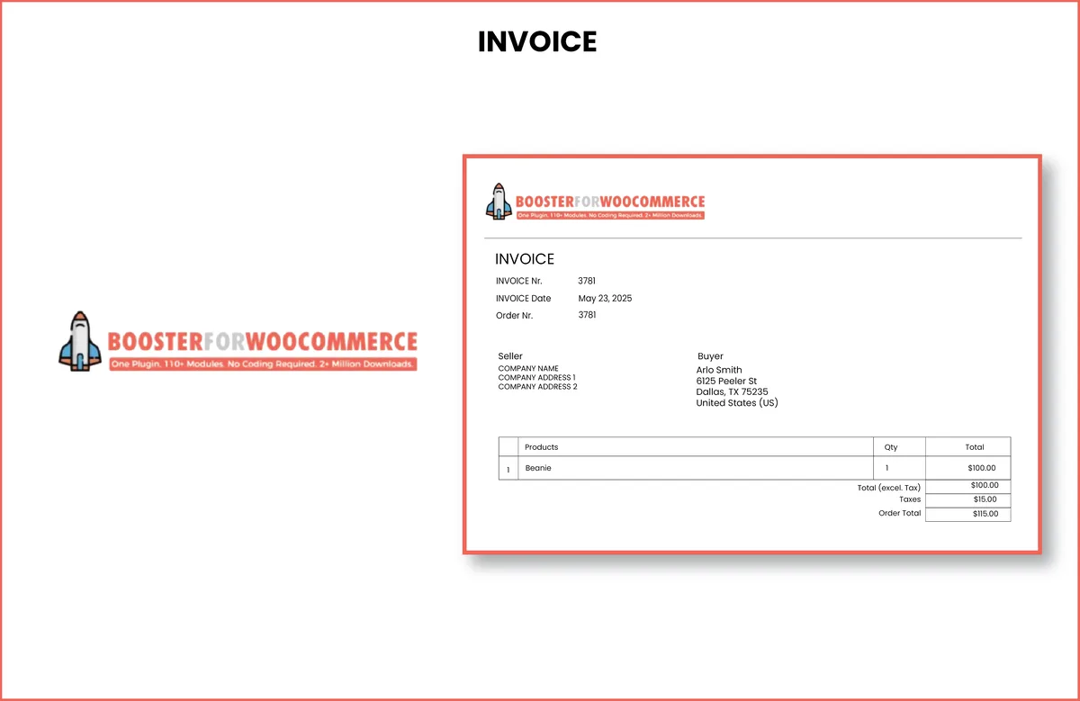 Booster for WooCommerce – PDF Invoices, Abandoned Cart, Variation Swatches & 100+ Tools ekran görüntüsü 1