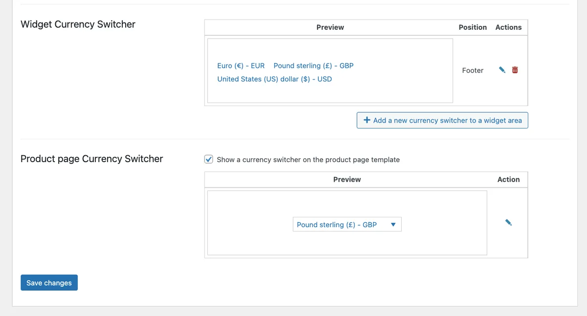WPML Multilingual & Multicurrency for WooCommerce ekran görüntüsü 4