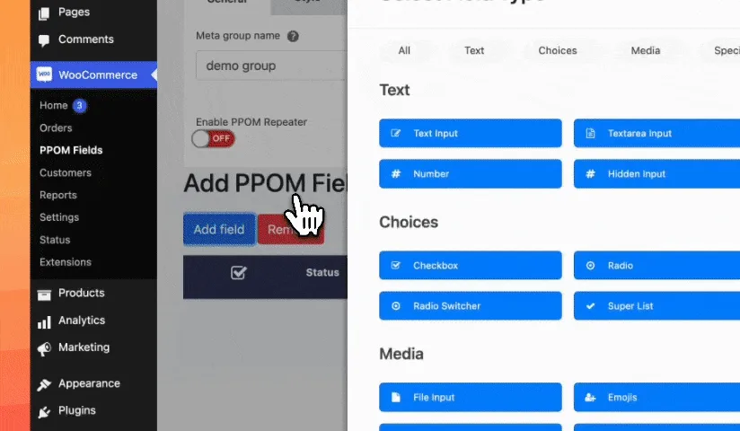PPOM – Product Addons & Custom Fields for WooCommerce ekran görüntüsü 2