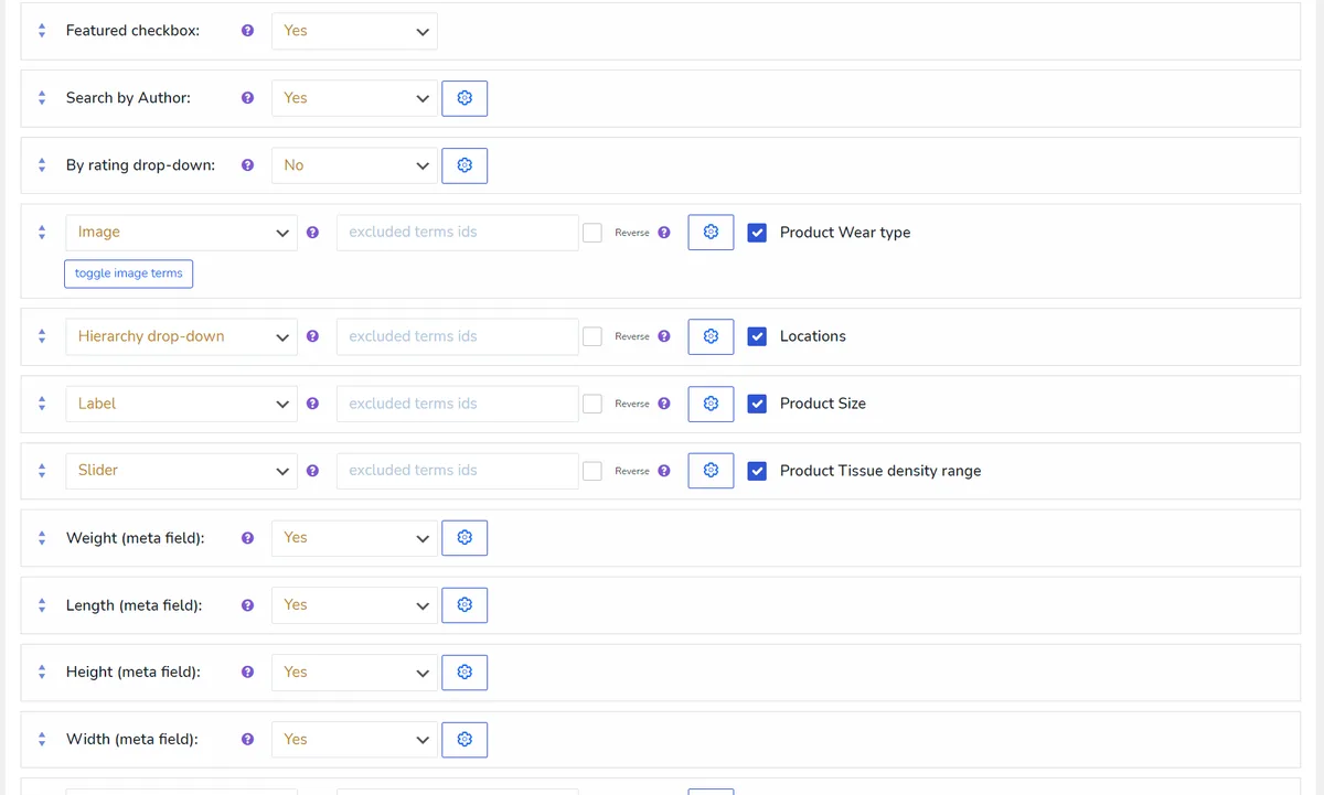 HUSKY – Products Filter for WooCommerce Professional ekran görüntüsü 2