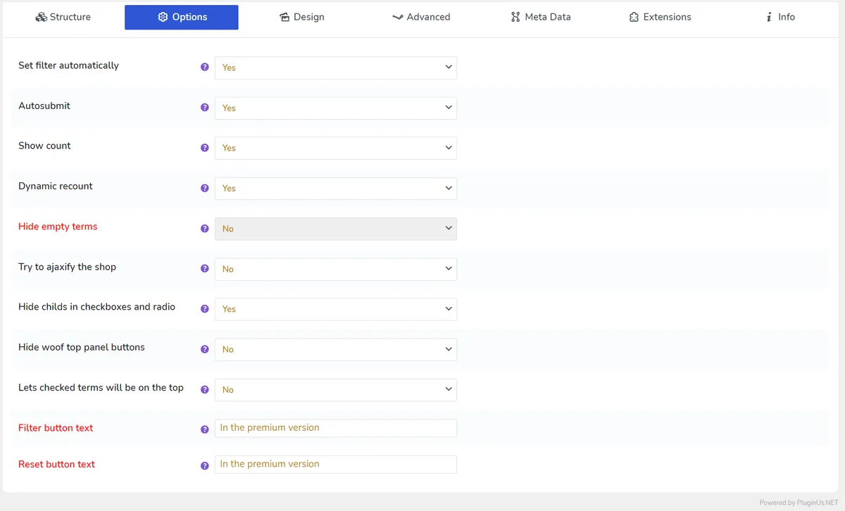HUSKY – Products Filter for WooCommerce Professional ekran görüntüsü 3