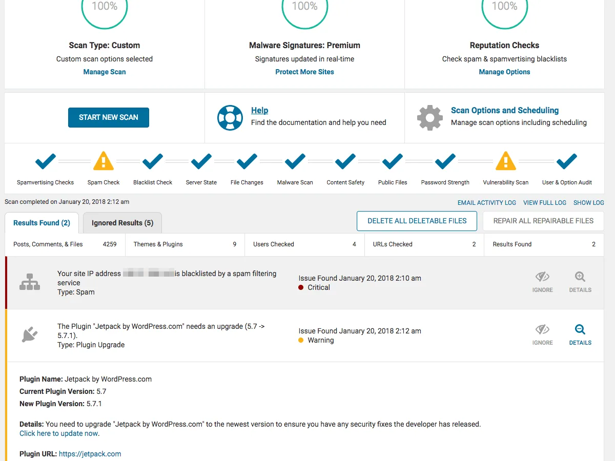 Wordfence Security – Firewall, Malware Scan, and Login Security ekran görüntüsü 3