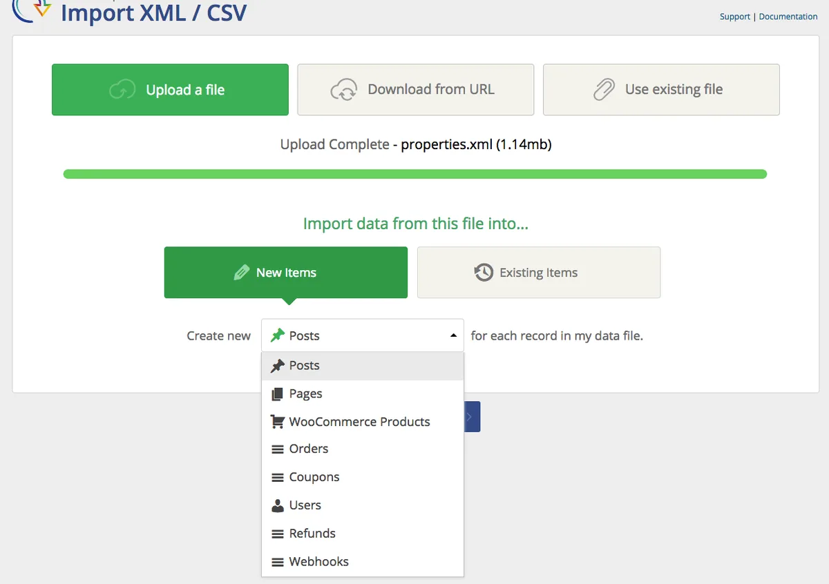 WP All Import – Drag & Drop Import for CSV, XML, Excel & Google Sheets ekran görüntüsü 1