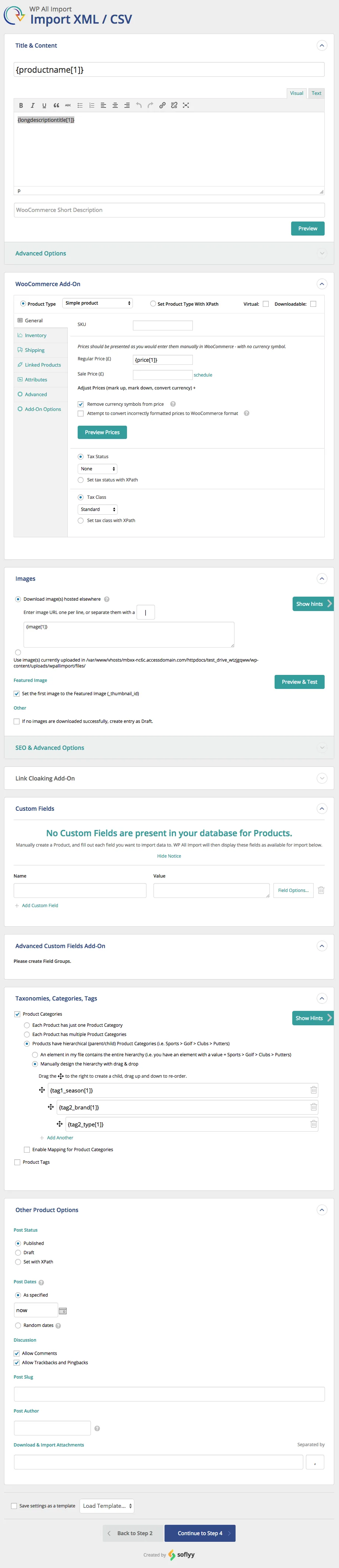 WP All Import – Drag & Drop Import for CSV, XML, Excel & Google Sheets ekran görüntüsü 3