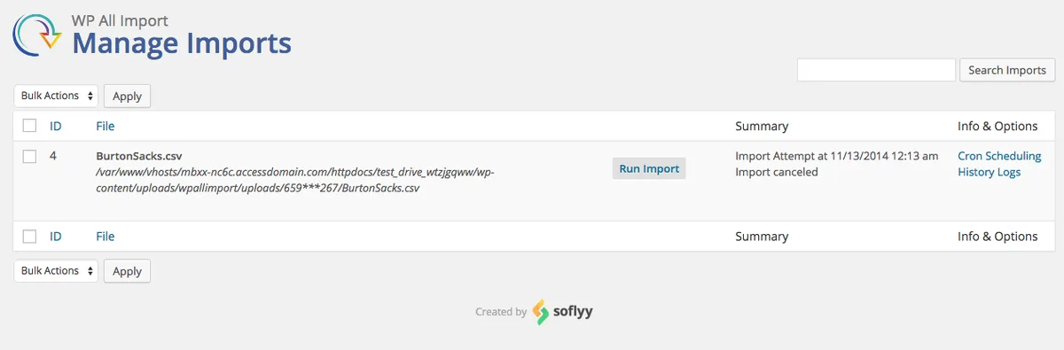 WP All Import – Drag & Drop Import for CSV, XML, Excel & Google Sheets ekran görüntüsü 4