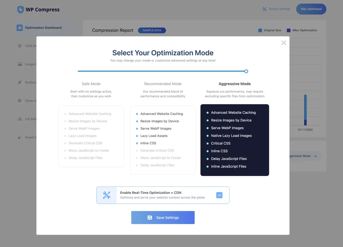 WP Compress – Instant Performance & Speed Optimization ekran görüntüsü 4
