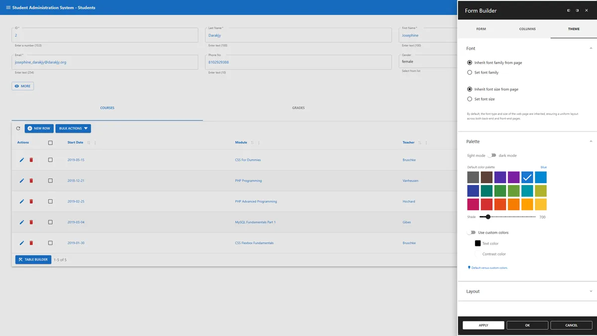 WP Data Access – App Builder for Tables, Forms, Charts, Maps & Dashboards ekran görüntüsü 4