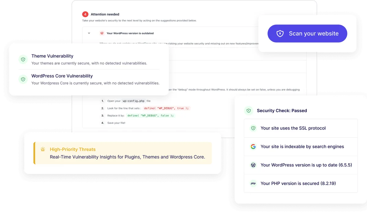 WP Umbrella: Security Backup Restore & Monitoring ekran görüntüsü 3