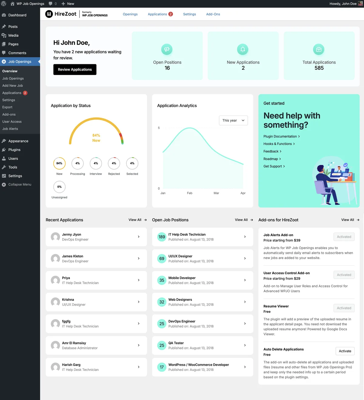 HireZoot – Job Listings, Career Page & Recruitment Tool ekran görüntüsü 1