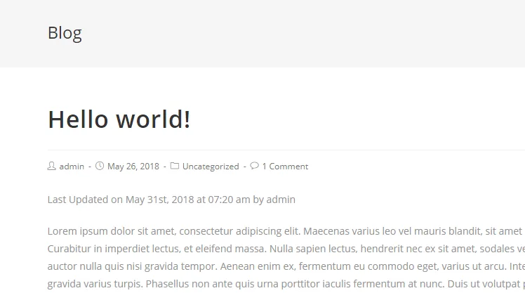 WP Last Modified Info ekran görüntüsü 1