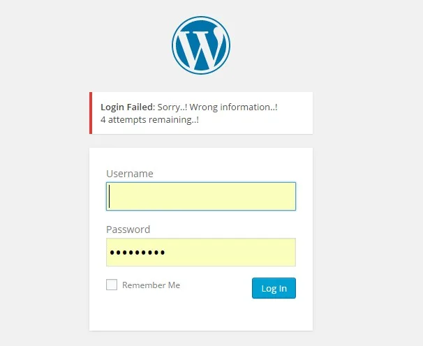 WP Limit Login Attempts ekran görüntüsü 2